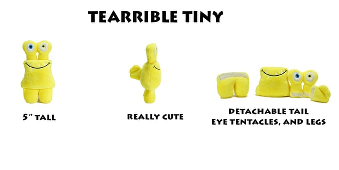Tearribles Plush Dog Toys