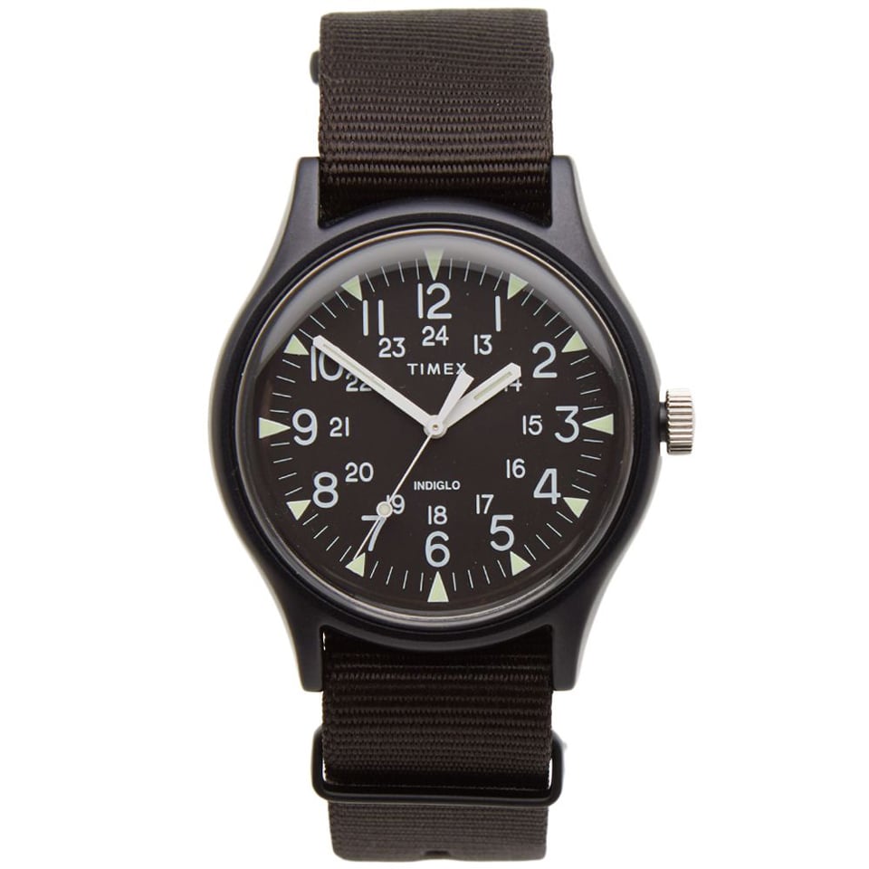 Timex plastic military outlet watch