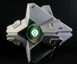3D Printed Destiny Ghost Replicas