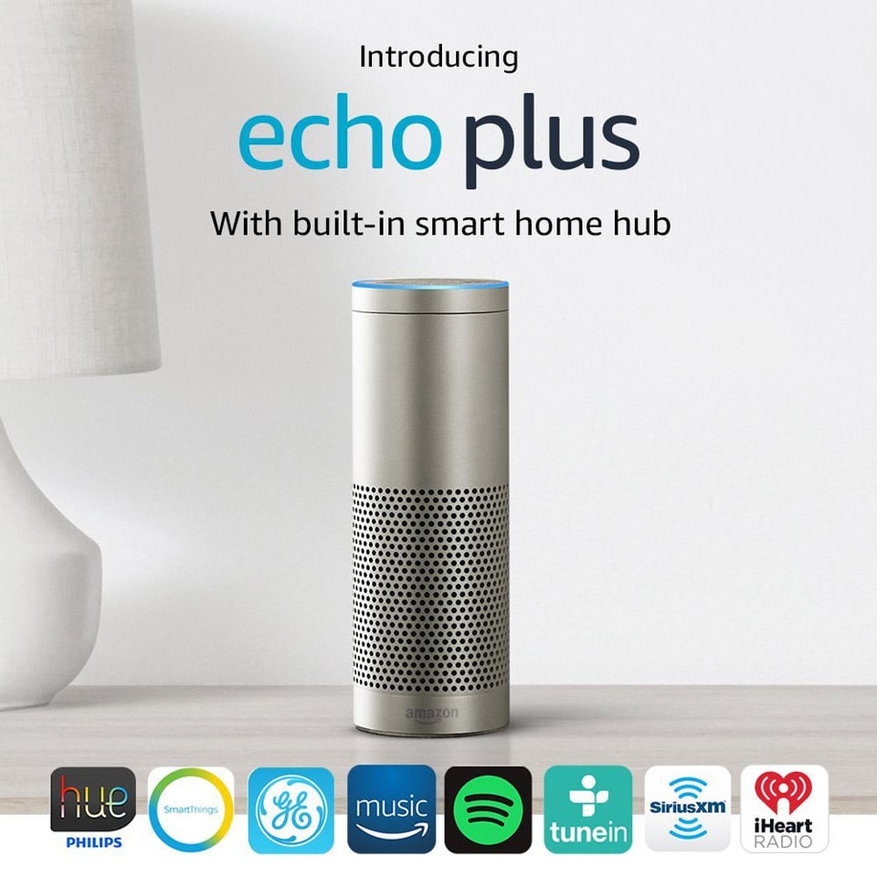 Amazon Echo, Echo Plus & Echo Spot