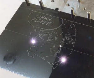 Crazy Fast Laser Engraver