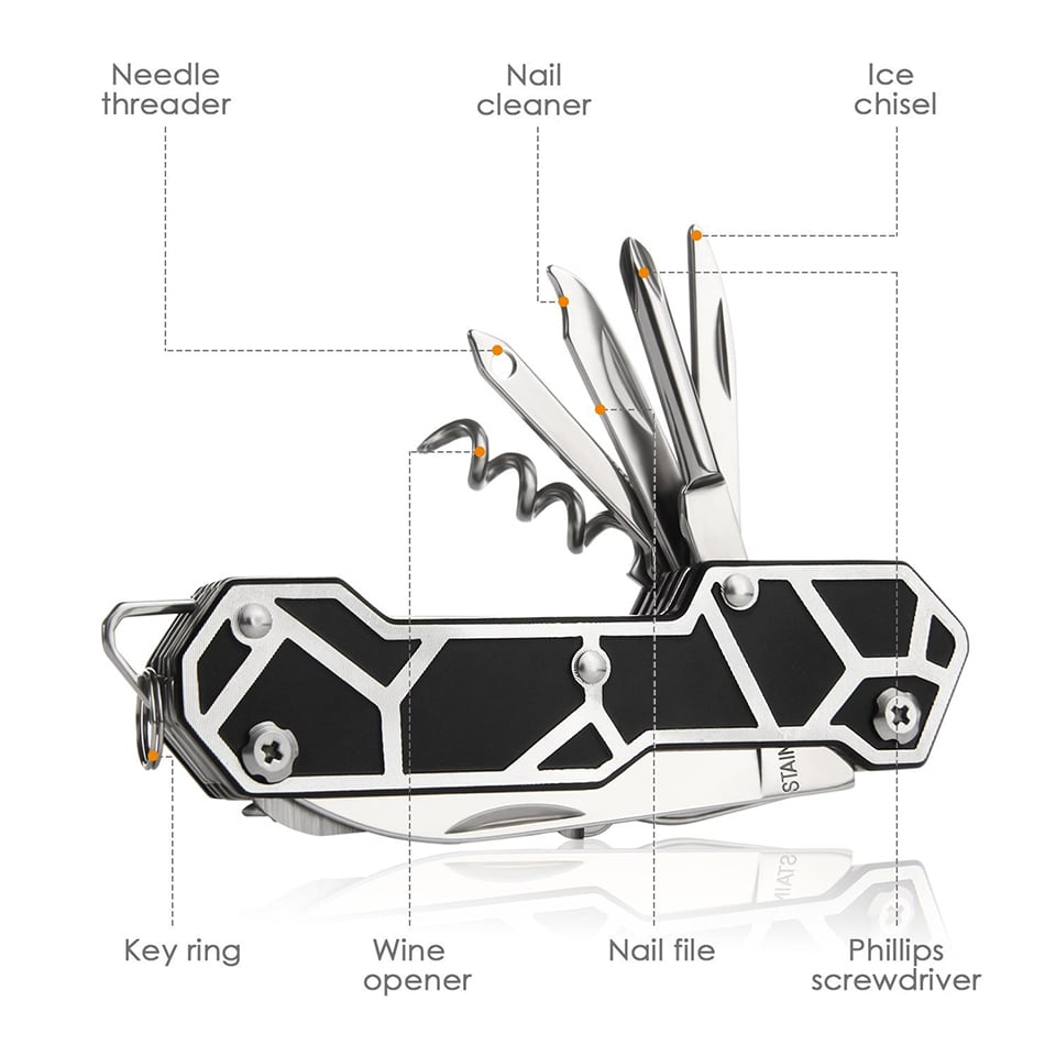 Intey Multitool Pocket Knife