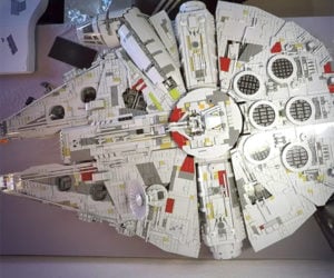 LEGO Millennium Falcon Speed Build