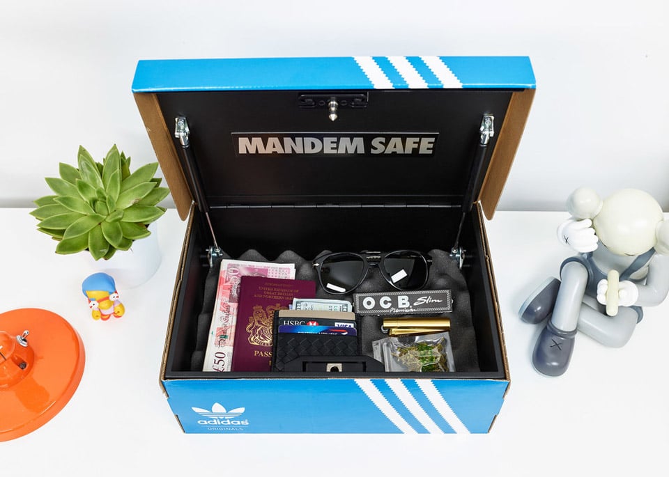 Mandem Safe Shoebox Safe