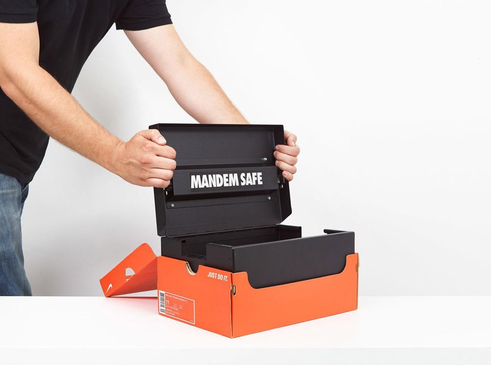 Mandem Safe Shoebox Safe