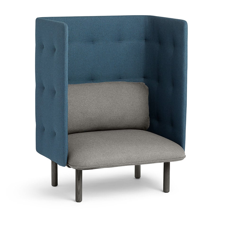 Poppin QT Privacy Chair