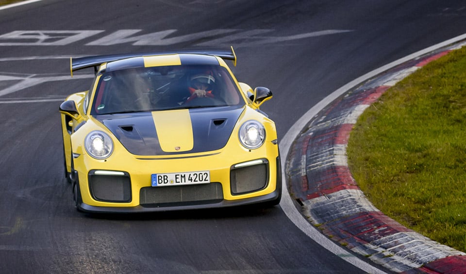 Porsche 911 GT2 RS Nürburgring Lap
