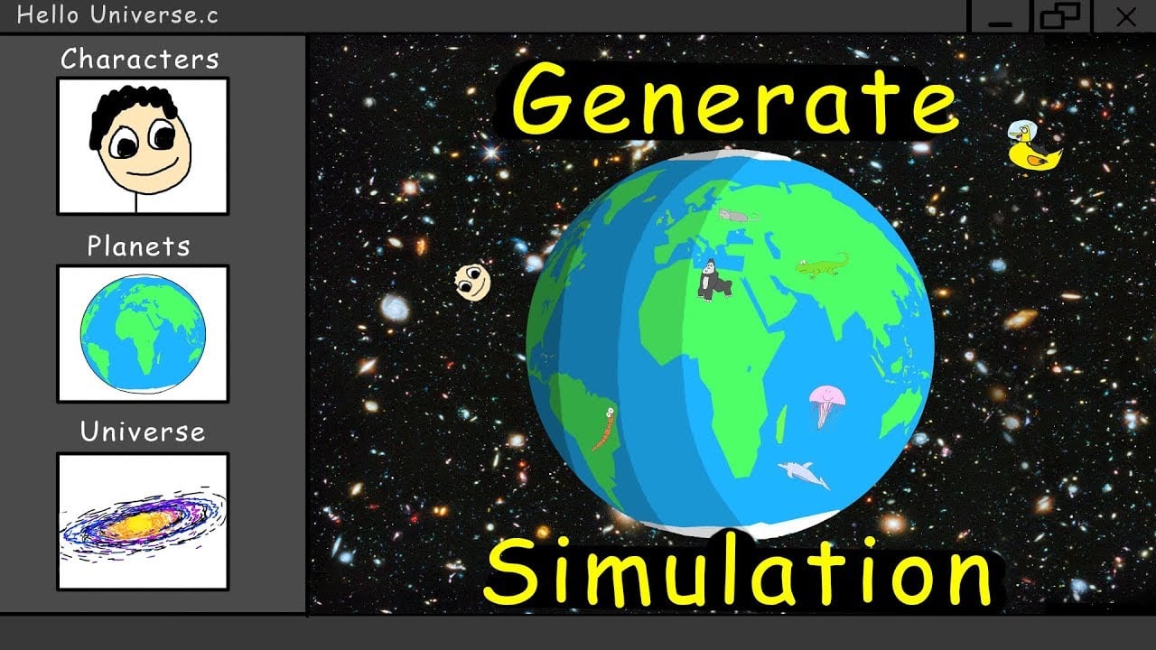 Casually Explained on How a Programmer Would Create the Universe