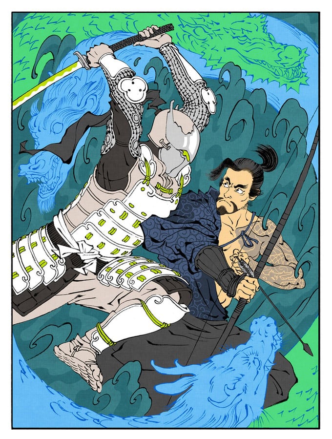 Ukiyo-e Heroes: Boss Fights