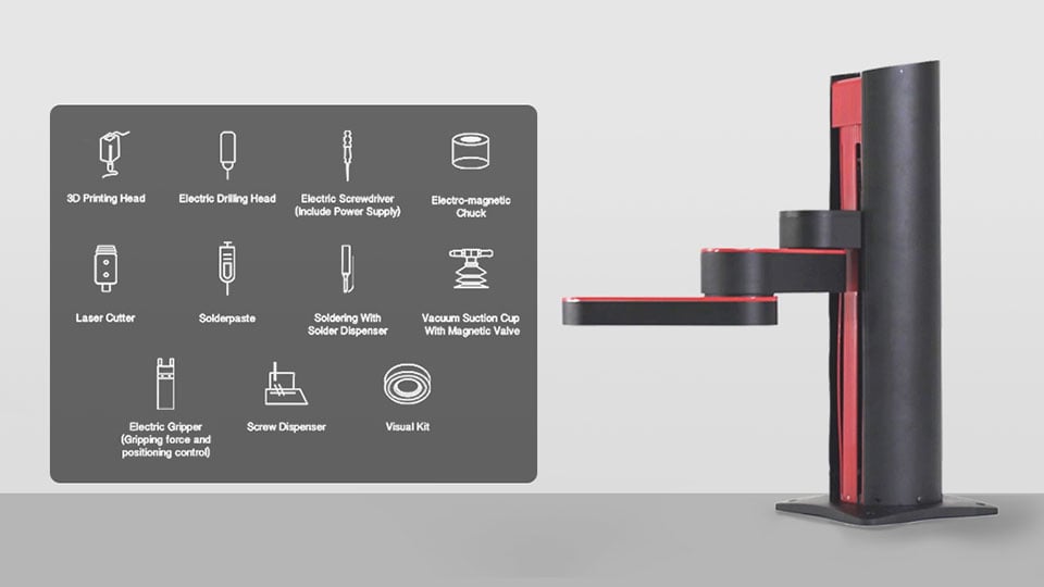 Z-Arm 4-Axis Desktop Robot Arm