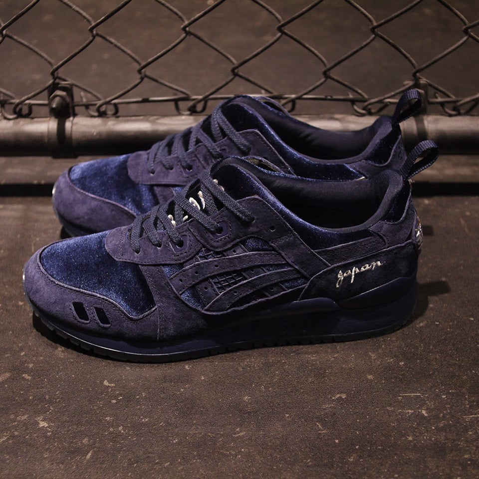 Asics, Beams and Mita Deck the Gel-Lyte III in Blue, Suede and Dragons