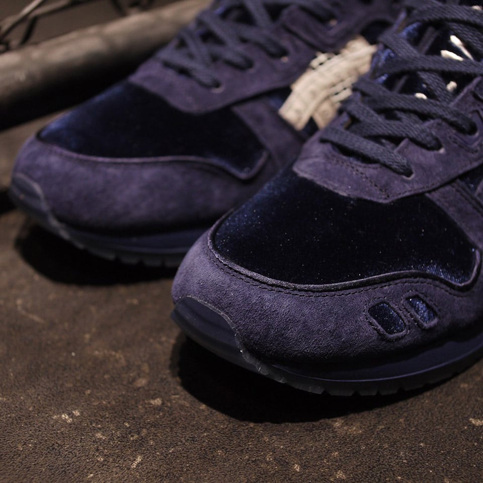 Asics, Beams and Mita Deck the Gel-Lyte III in Blue, Suede and Dragons