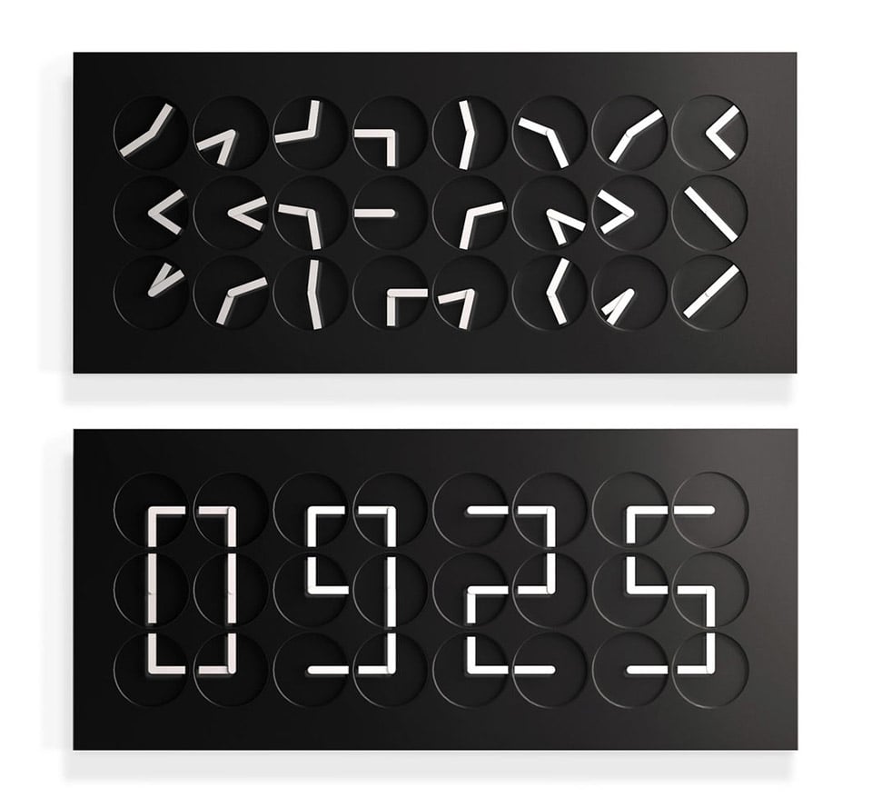 ClockClock 24 Black Edition