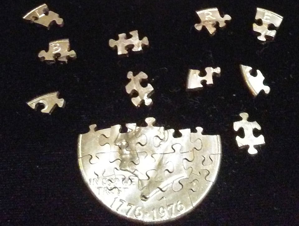 Coin Jigsaw Puzzles