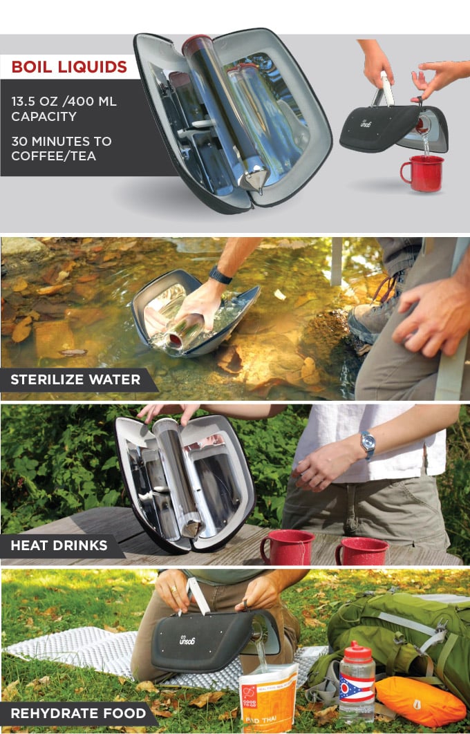 GoSun Go Portable Solar Stove