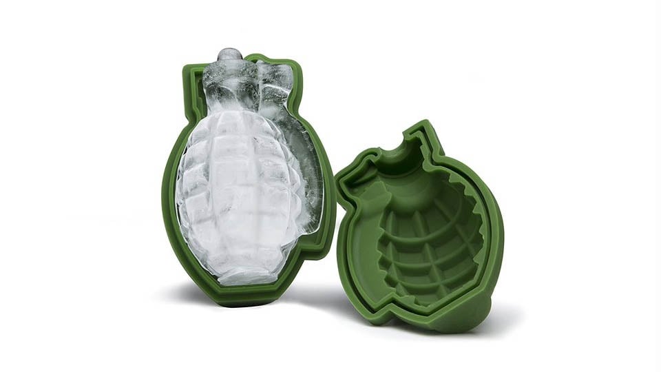 This Grenade Ice Cube Mold Is the Bomb #IceCube