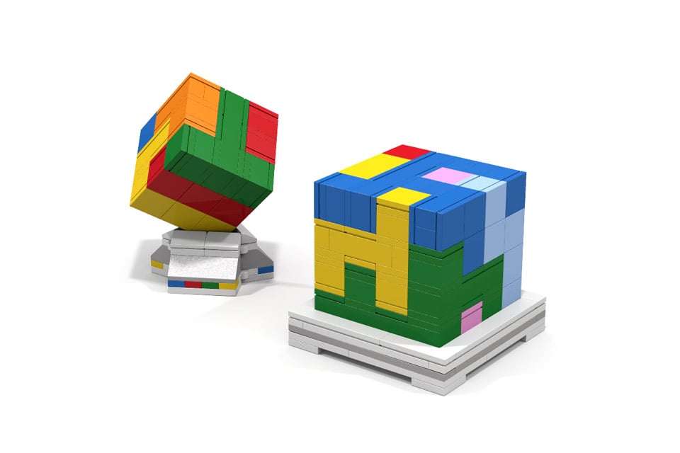 LEGO Puzzle Cube Concept