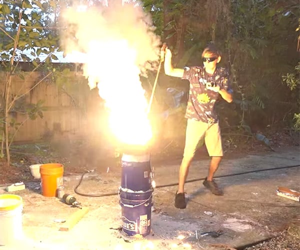 Making a Sword with Thermite