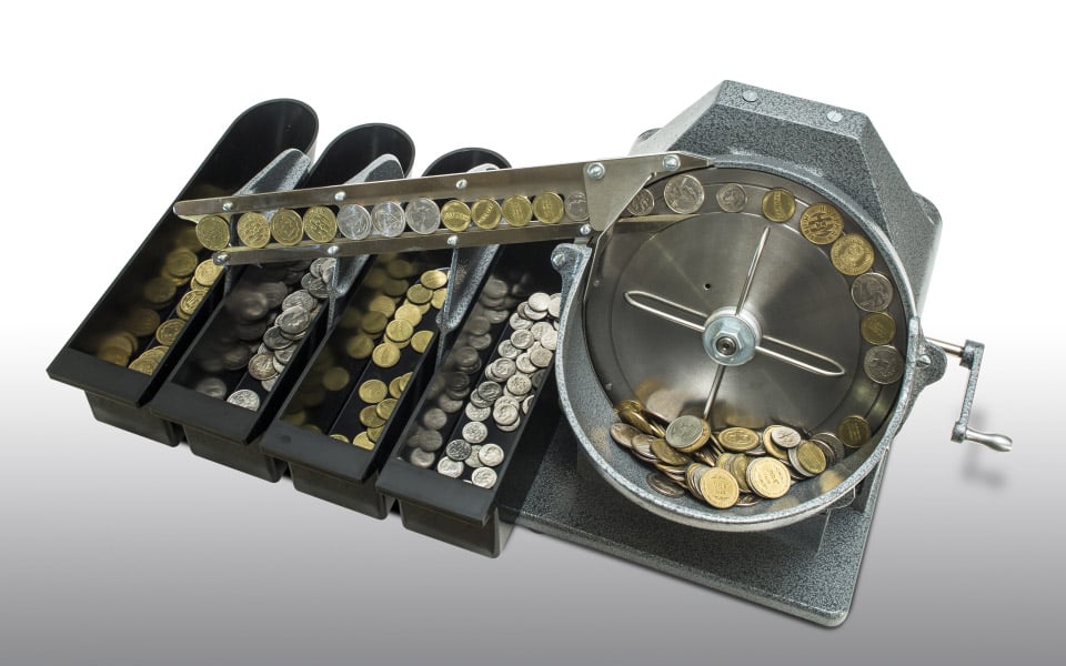 This Manual Coin Sorter Is So Satisfying to Watch