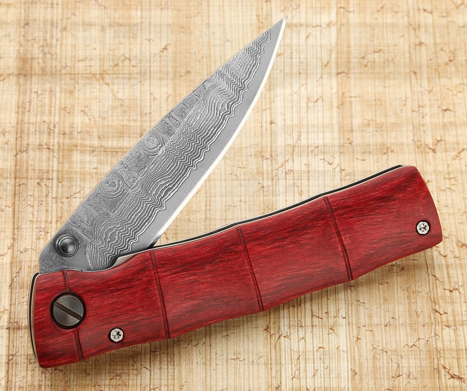 Mcusta MC-7 “Take” Damascus Knife