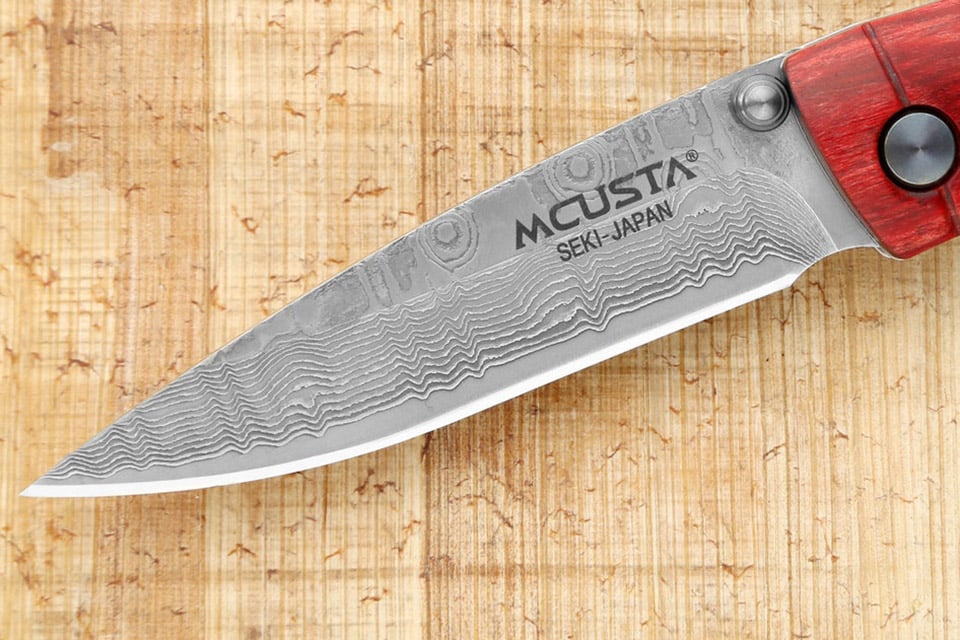Mcusta MC-7 “Take” Damascus Knife