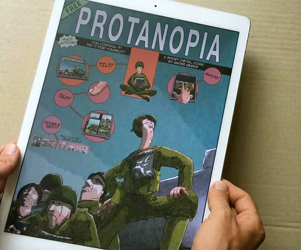 Protanopia Digital Comic for iOS