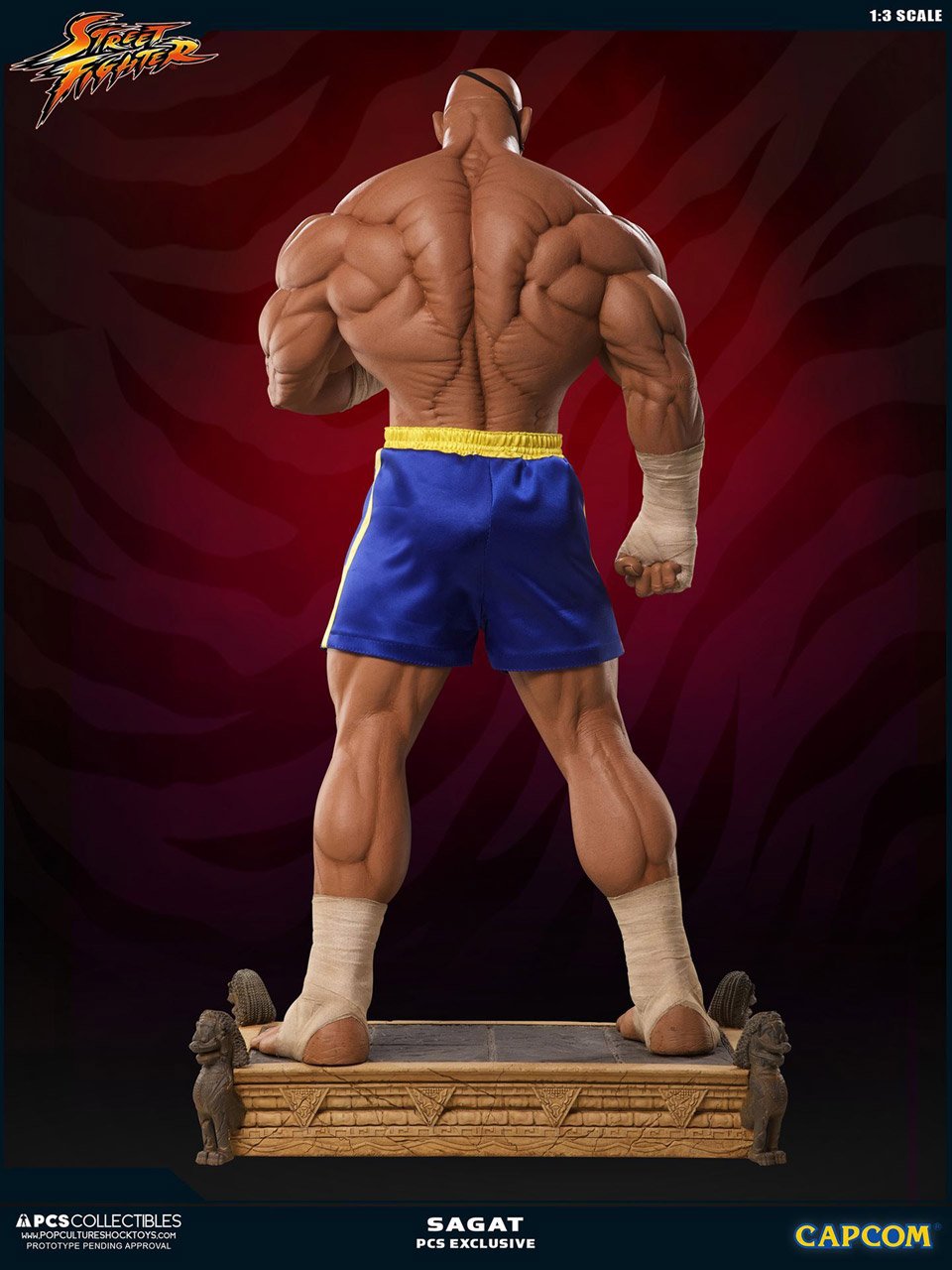 Street Fighter Sagat 1:3 Statue