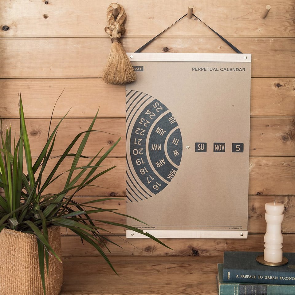 This Screen Printed Wall Calendar is the Only One You Need