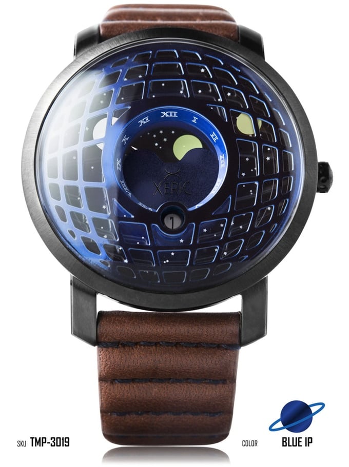 Xeric Trappist-1 Moonphase Watch