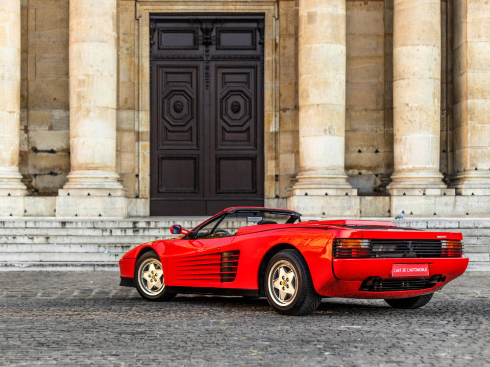 Marvel At This Gorgeous 1989 Ferrari Testarossa Spider Conversion