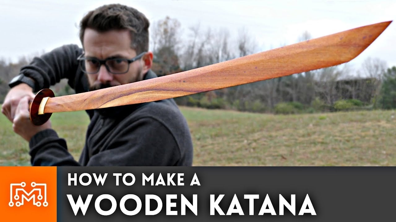 How to Make a Wooden Katana from Hardwood Flooring