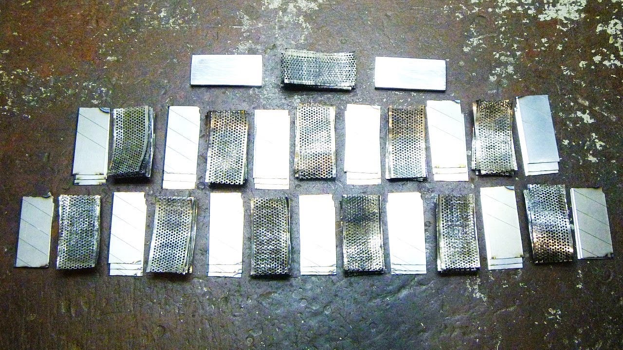 Making a Knife from Batteries