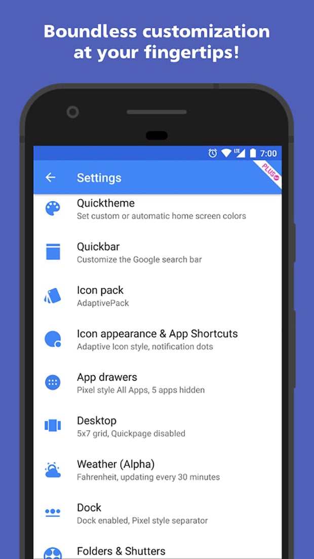 Action Launcher for Android