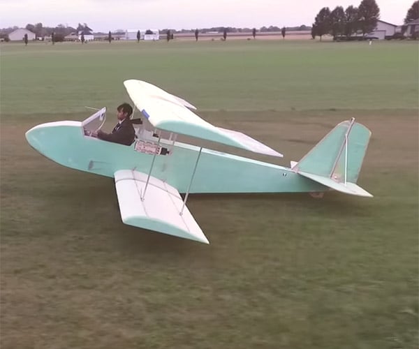This Young Inventor Actually Built and Flew an Electric Airplane