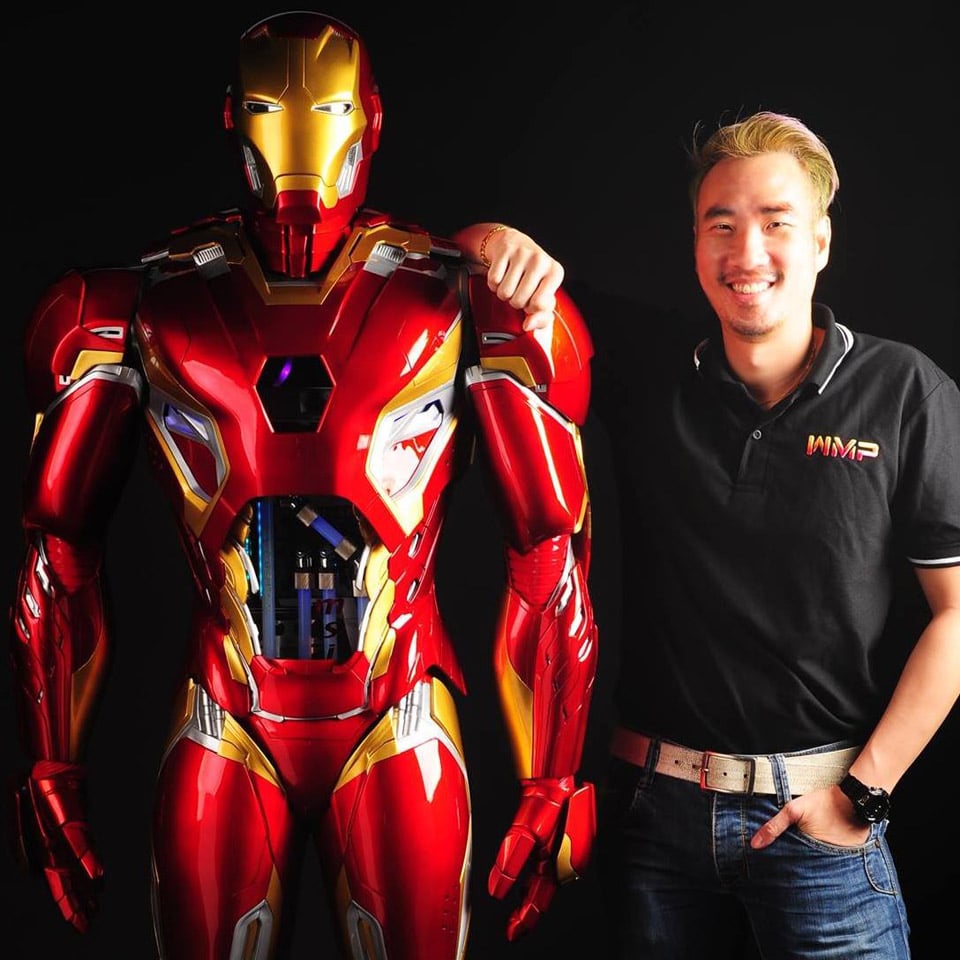 Life-sized Iron Man PC Case