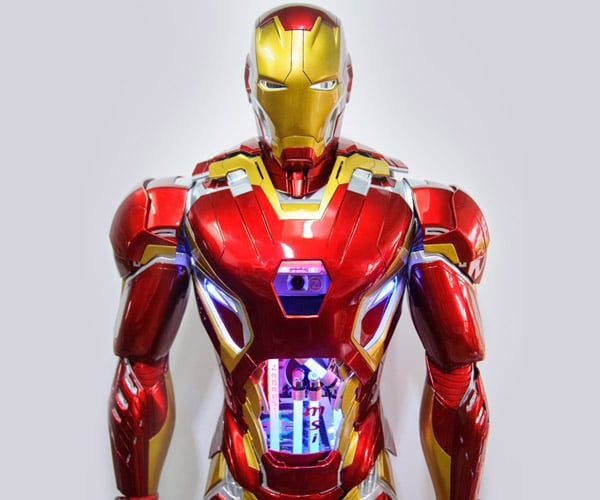 Life-sized Iron Man PC Case