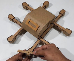 Making a Cardboard Drone
