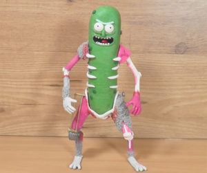 Making Pickle Rick with a 3D Pen