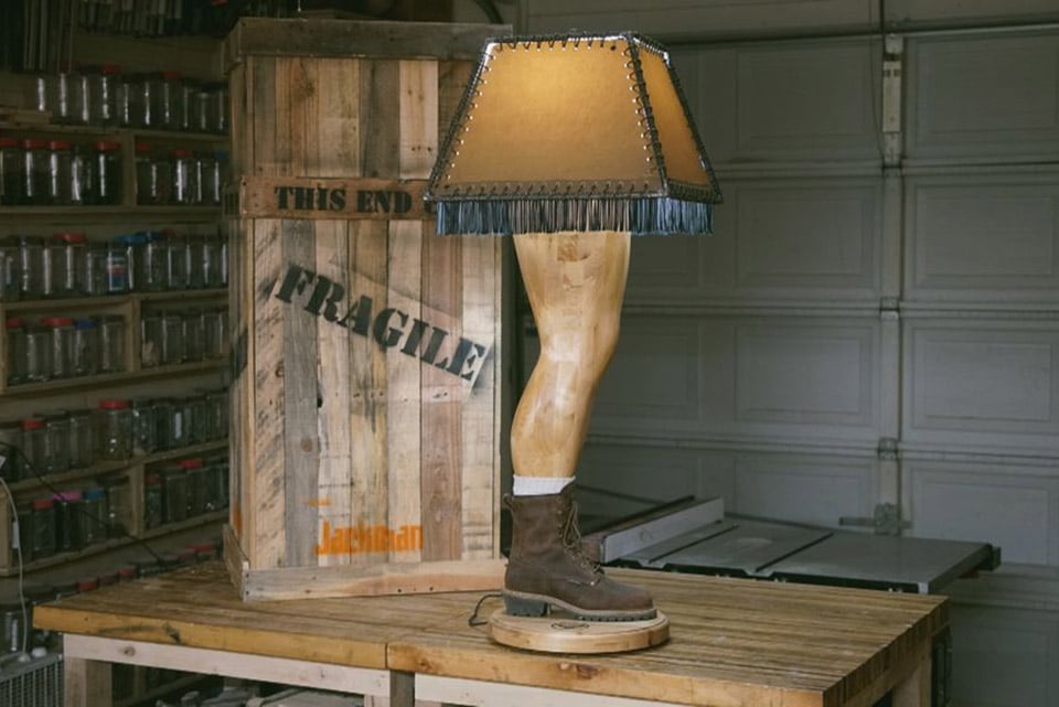 A Christmas Story Manly Lamp