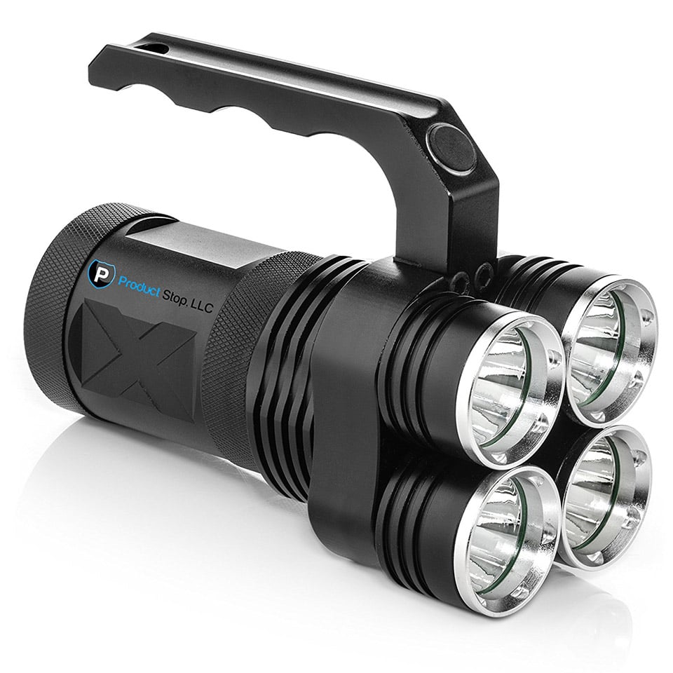 Quad-Beam LED Flashlight