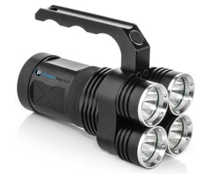Quad-Beam LED Flashlight