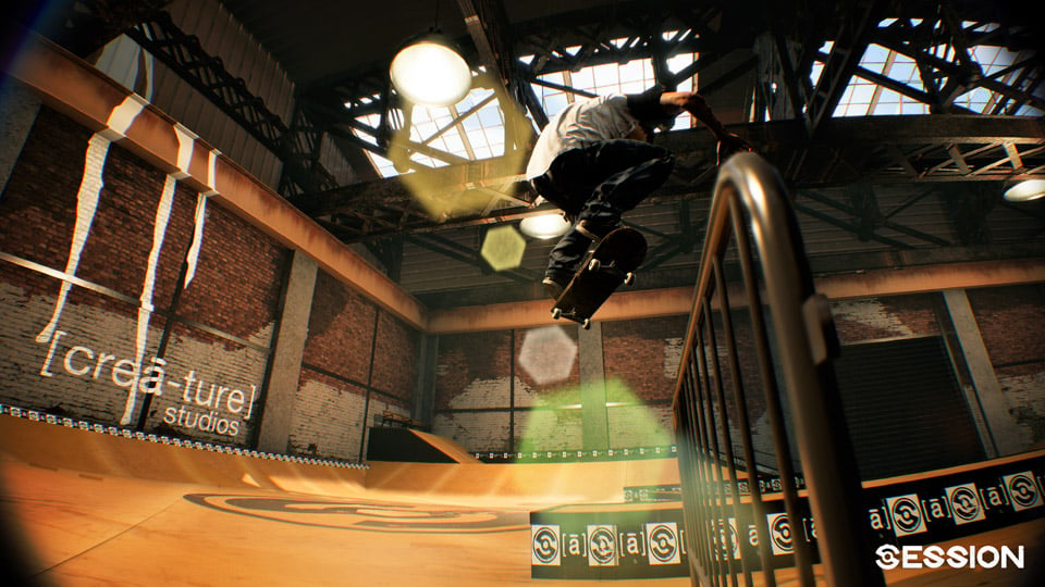 Session Skateboarding Game