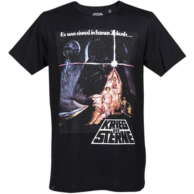 Star Wars International Poster T-shirts