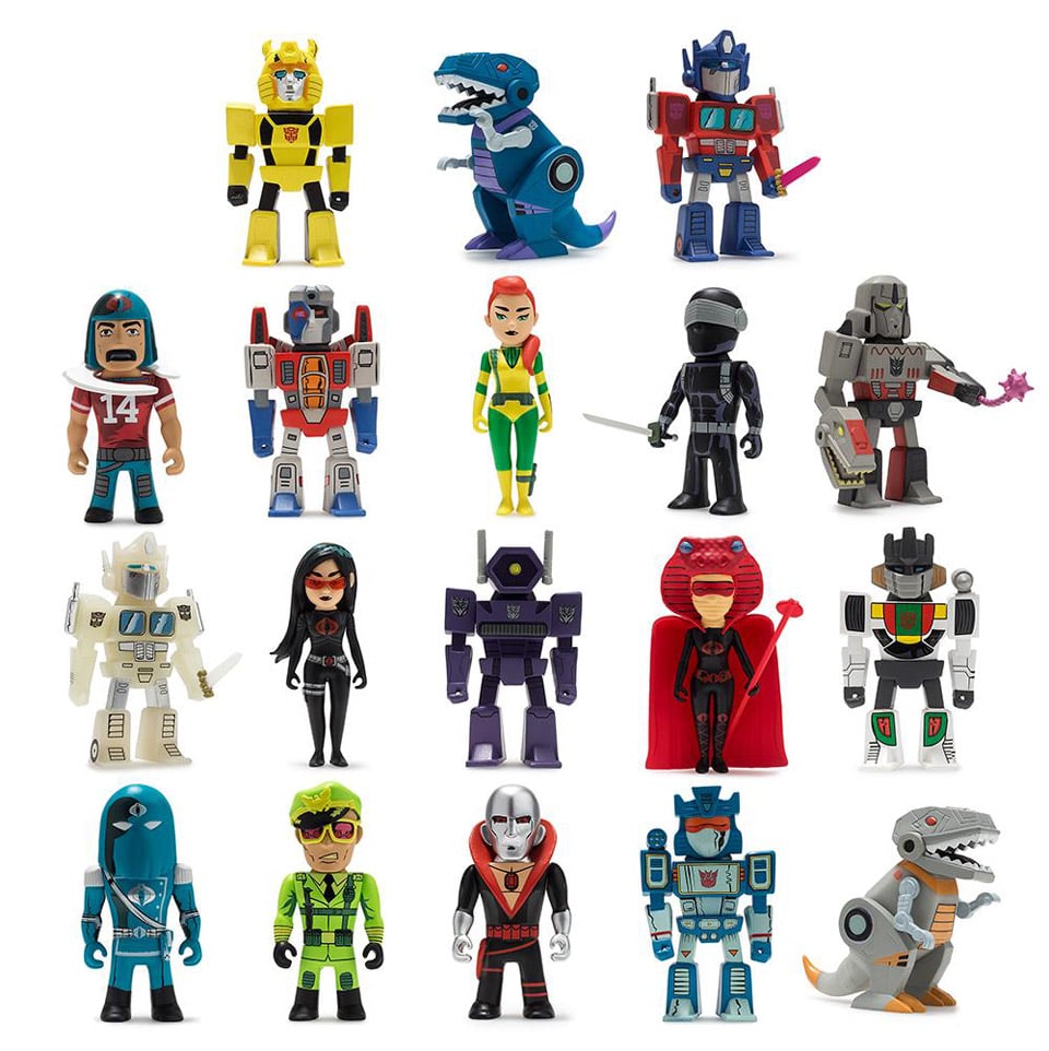 Transformers vs. G.I. Joe Mini Figures