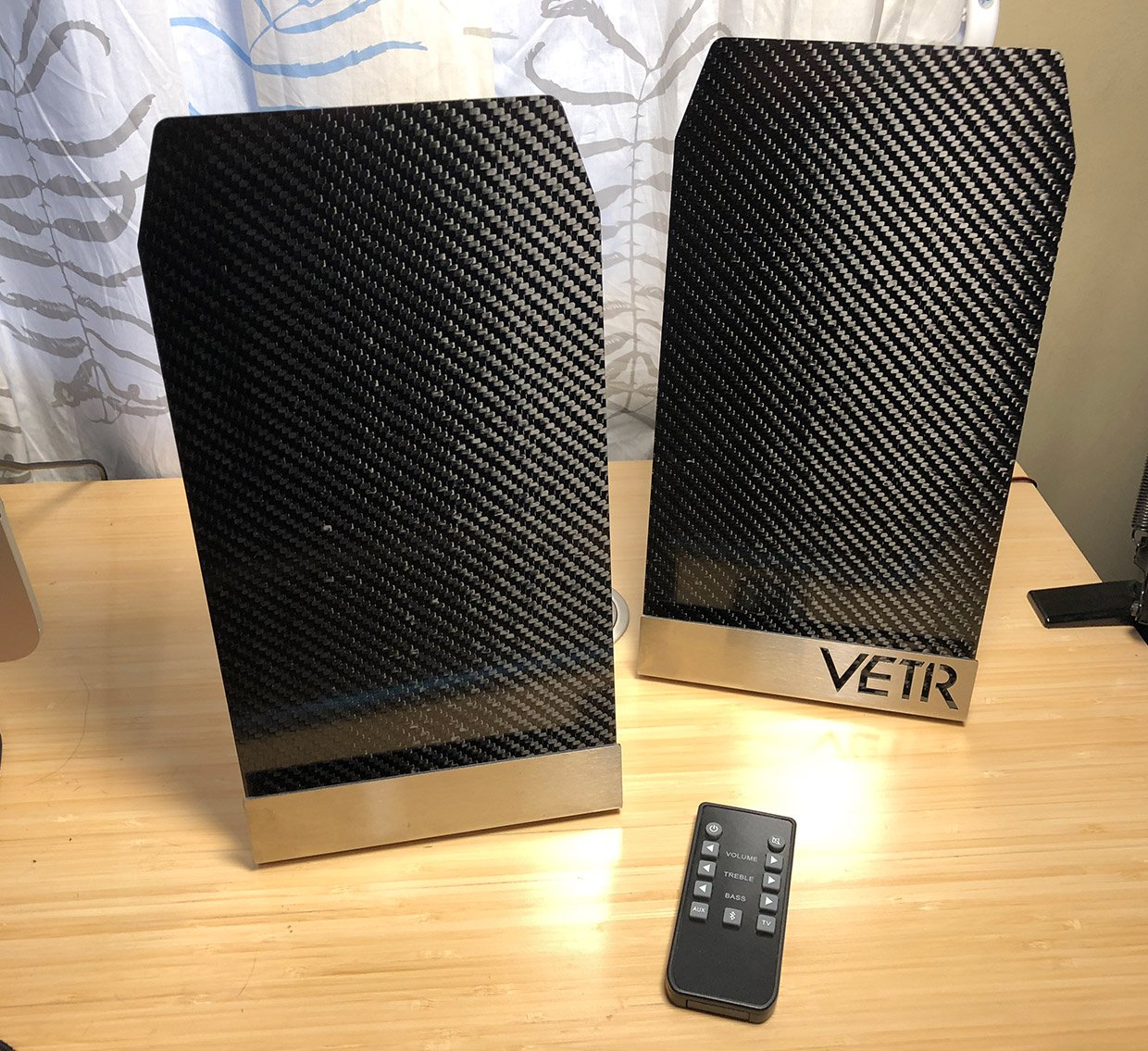 VETR PANL1 Carbon Fiber Speakers