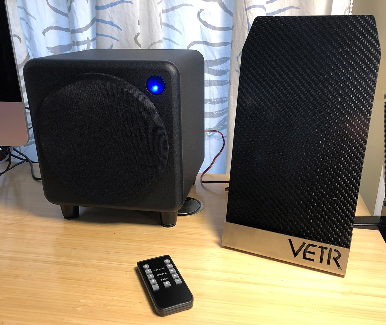VETR PANL1 Carbon Fiber Speakers