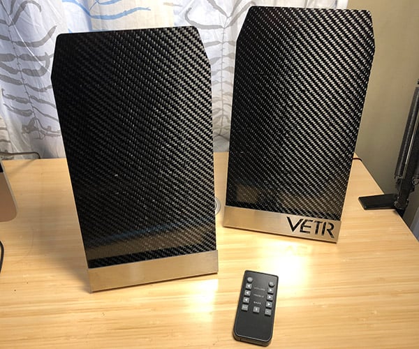 VETR PANL1 Carbon Fiber Speakers