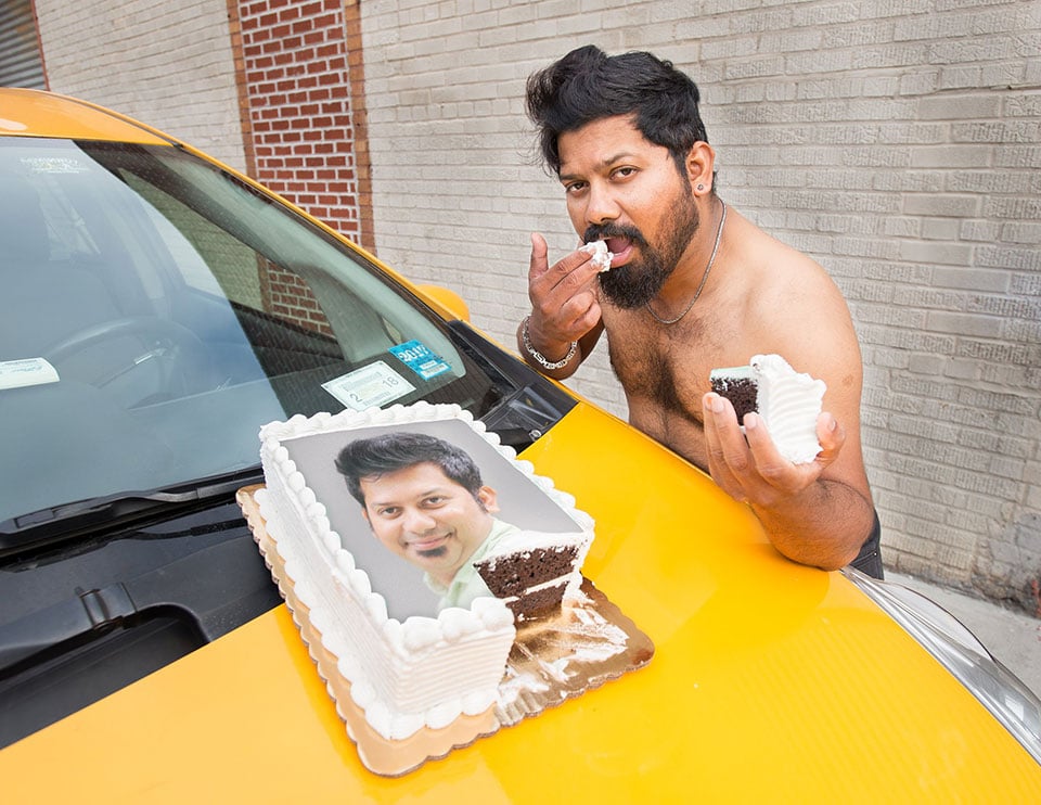 This Tongue in cheek Pinup Calendar Features New York City Cab Drivers