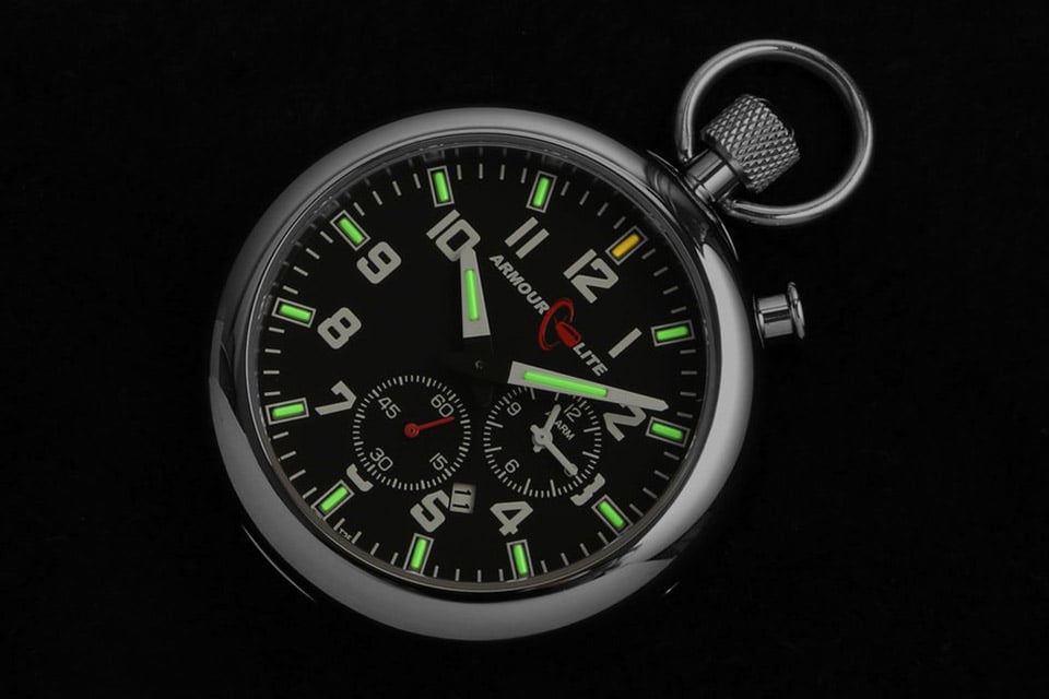 ArmourLite Tritium Pocket Watch