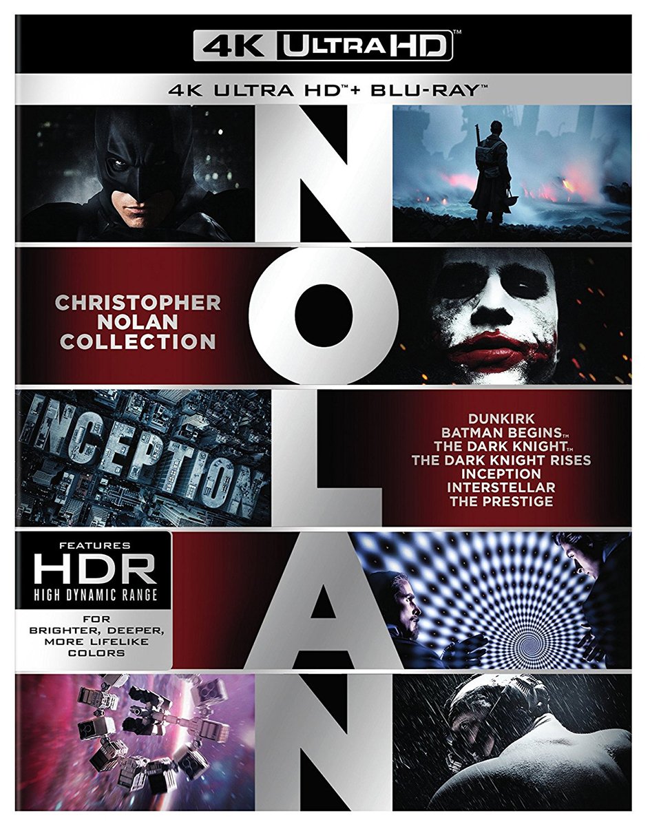 Christopher Nolan 4K HDR Blu-ray Set